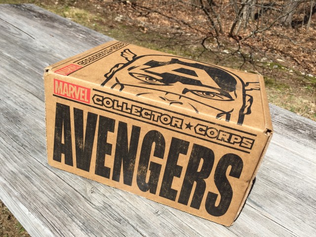 Avengers Marvel Collectors Corps Box #1 May 2015 Avengers