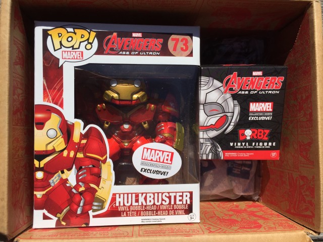 Marvel Collector Corps April 2015 Unboxing Photos Contents
