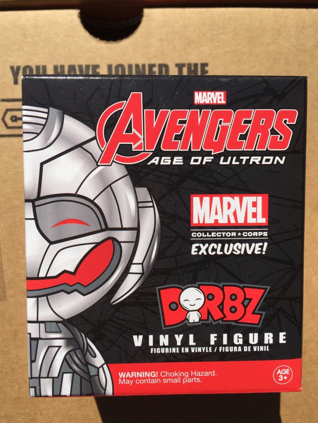 Exclusive Funko Dorbz Ultron Figure April 2015 Marvel Collector Corps
