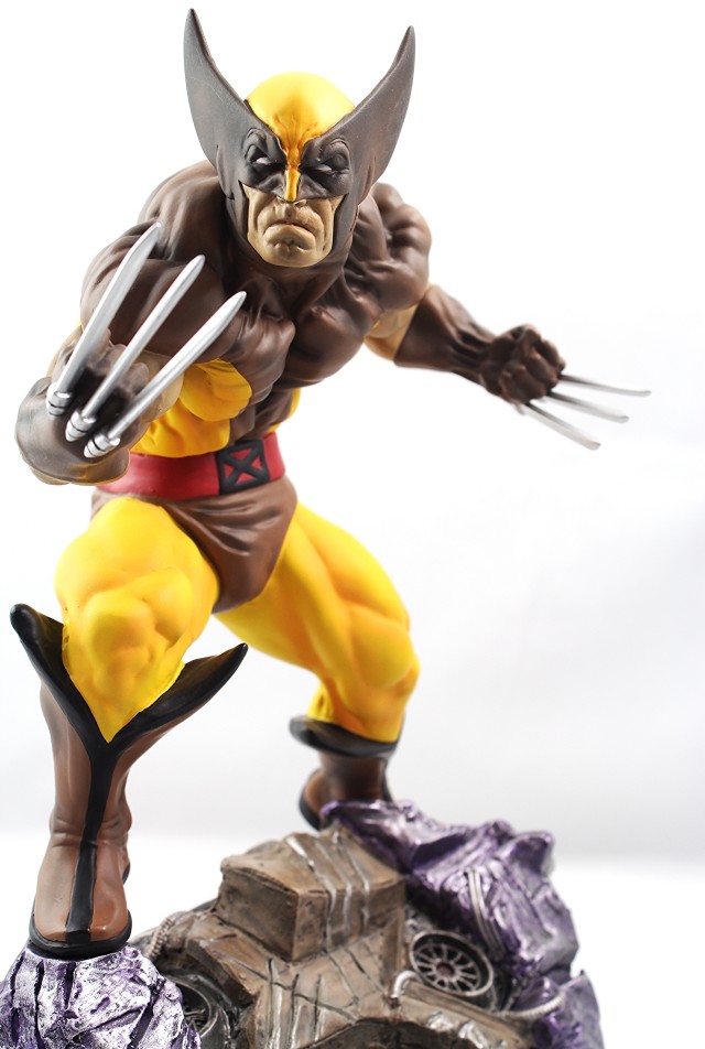 Kotobukiya Wolverine Brown Costume Statue Released
