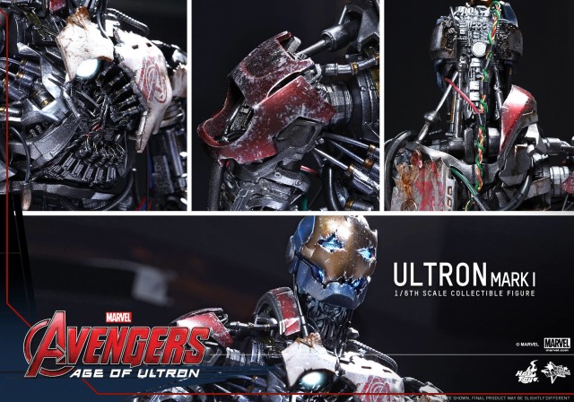 MMS 292 Hot Toys Avengers Age of Ultron Mark 1 Figure Details