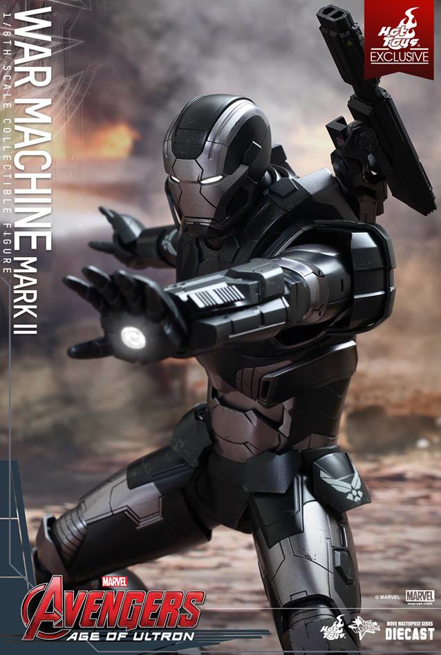 MMS290 Hot Toys War Machine Mark II Avengers Age of Ultron Sixth Scale Figure