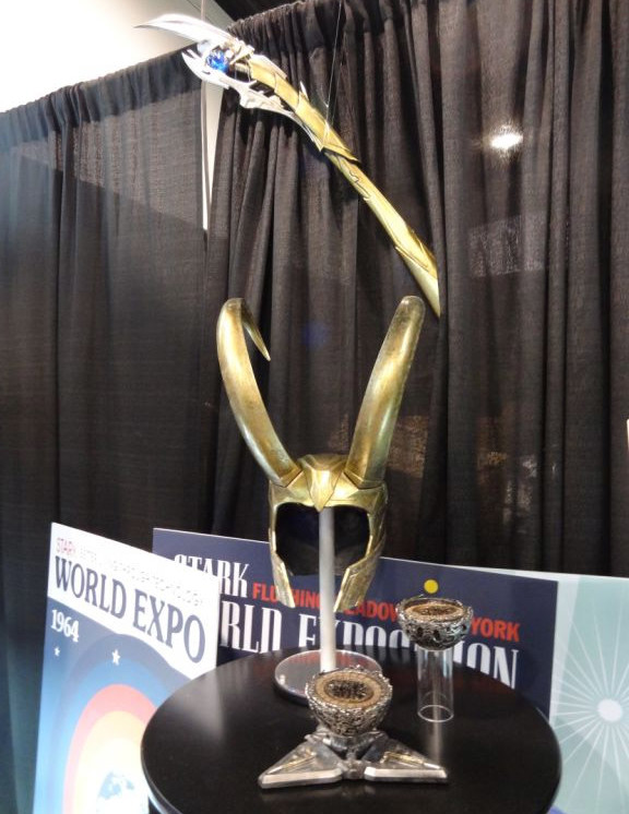 eFX Collectibles Loki's Staff and Helmet Prop Replica Prototypes