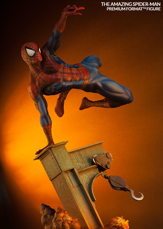 sideshow spiderman premium format