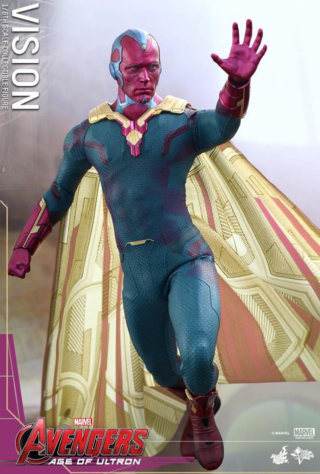 Avengers 2 Hot Toys Vision Sixth Scale Figure