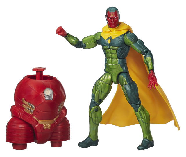 Avengers Legends Series 3 Vision Figure with Hulkbuster Lower Torso Piece