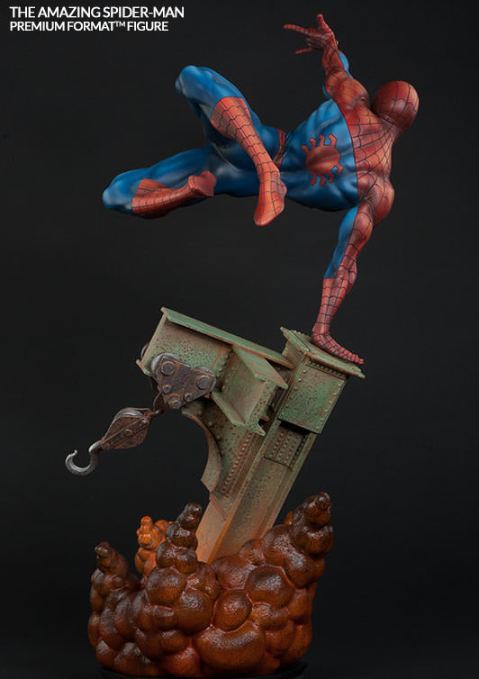 sideshow spiderman premium format