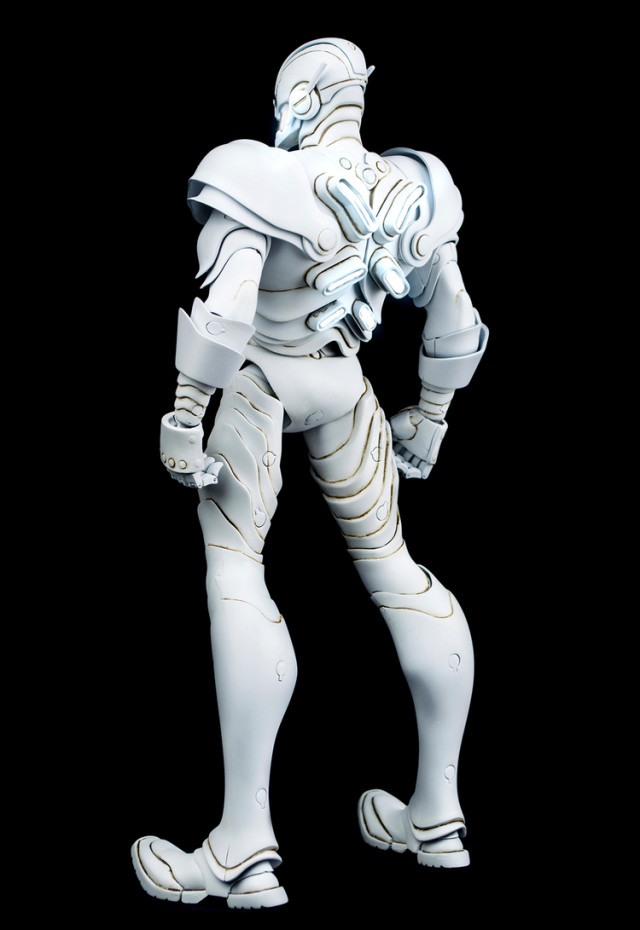 Back of ThreeA Toys Ghost Ultron Figure