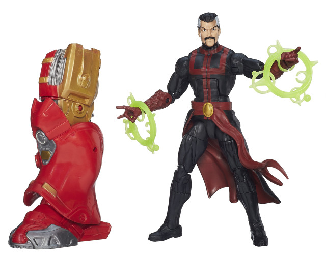Hasbro Marvel Legends 2015 Doctor Strange Figure with Hulkbuster Iron Man Leg