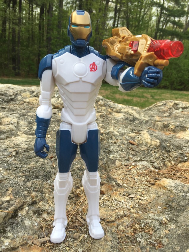 Hasbro Beam Blaster Iron Man Iron Legion Action Figure 12"