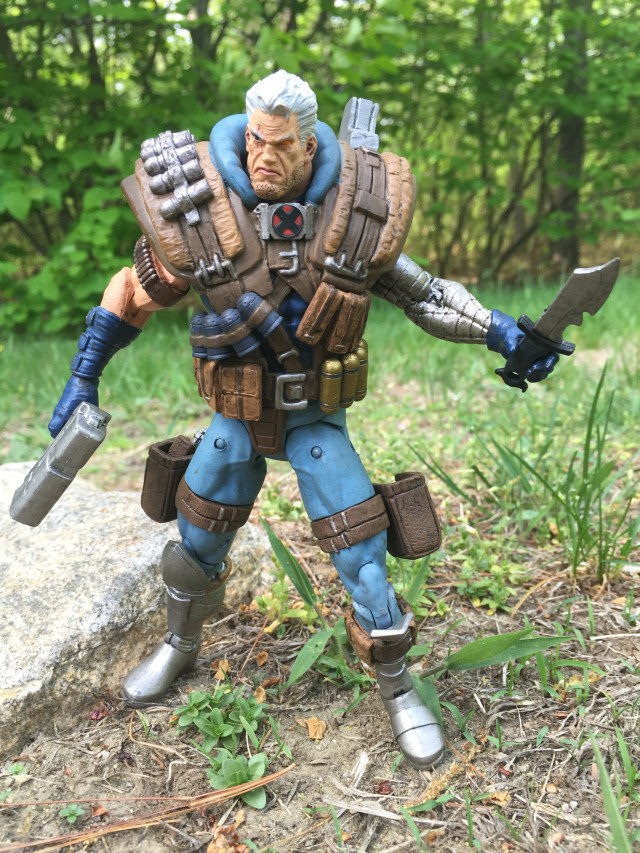 Marvel Select Cable Action Figure with Knife