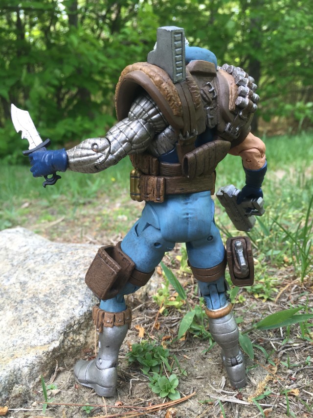 Marvel Select 2015 Cable Figure Back