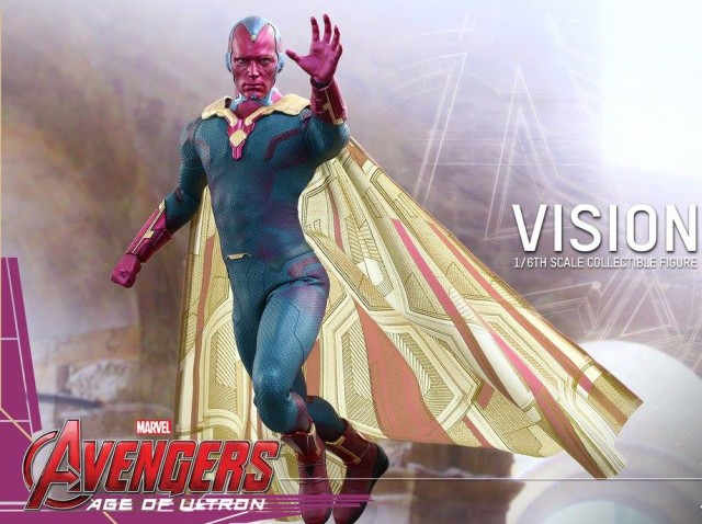 MMS296 Hot Toys Vision Avengers Age of Ultron Sixth Scale Figure
