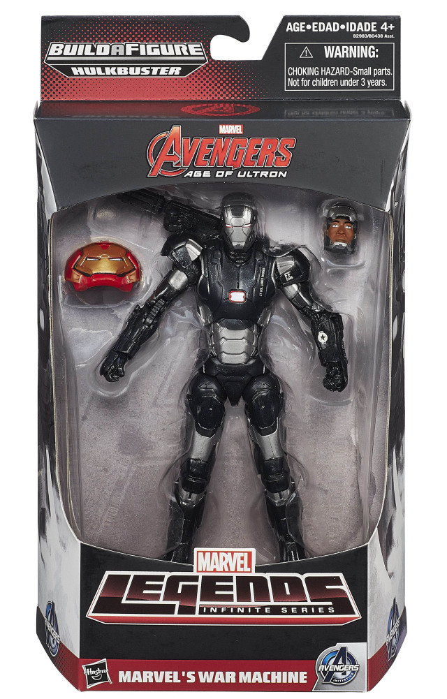 Marvel Legends Avengers Wave 3 War Machine Mark II Figure Packaged