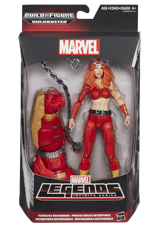 Marvel Legends Thundra Figure Packaged Avengers Wave 3