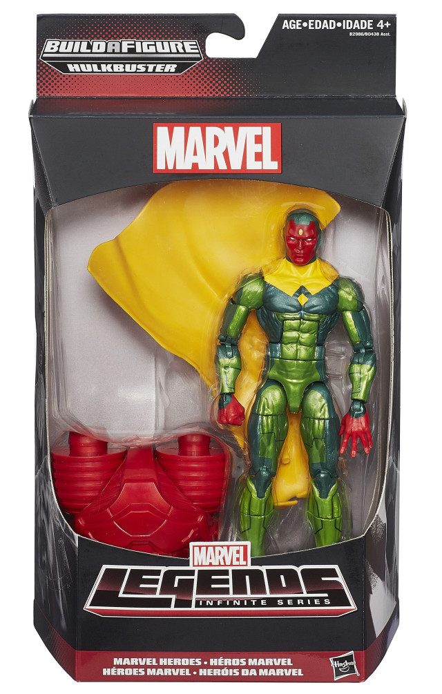 Marvel Legends Vision Figure Packaged Avengers Series 3