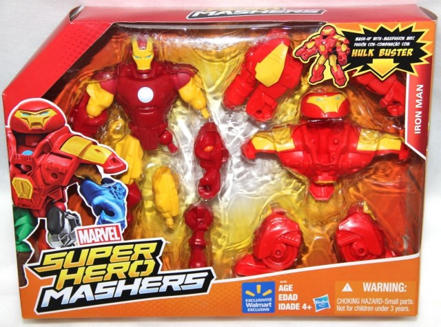 Marvel Mashers Hulkbuster Iron Man Figure Packaged