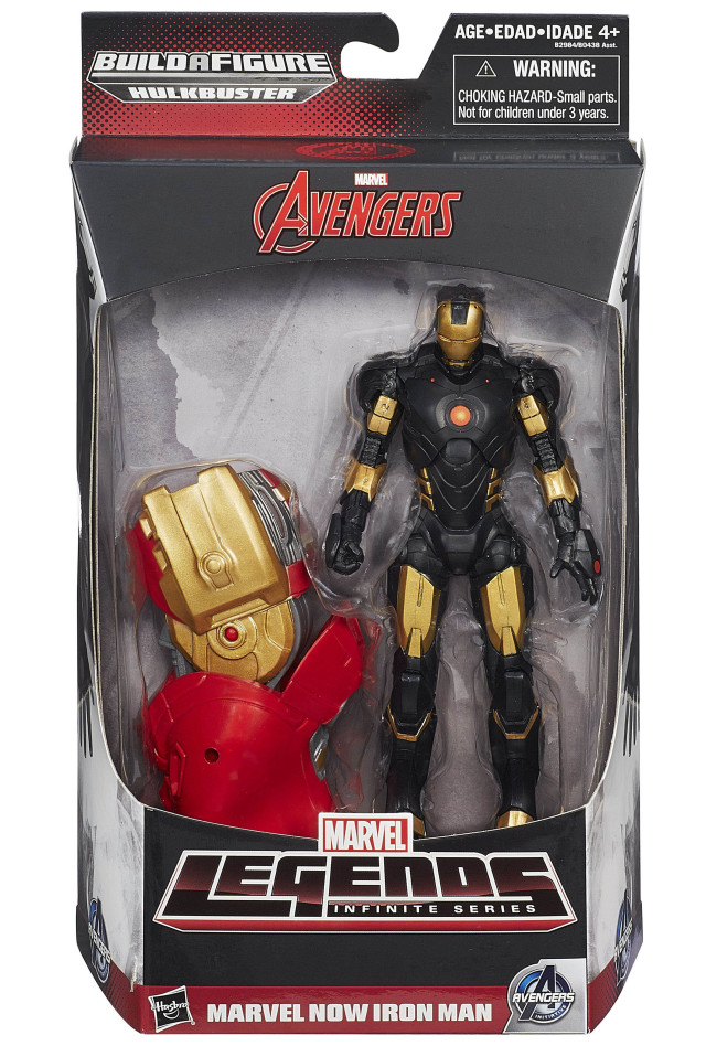 Marvel Now Iron Man Marvel Legends Figure Packaged