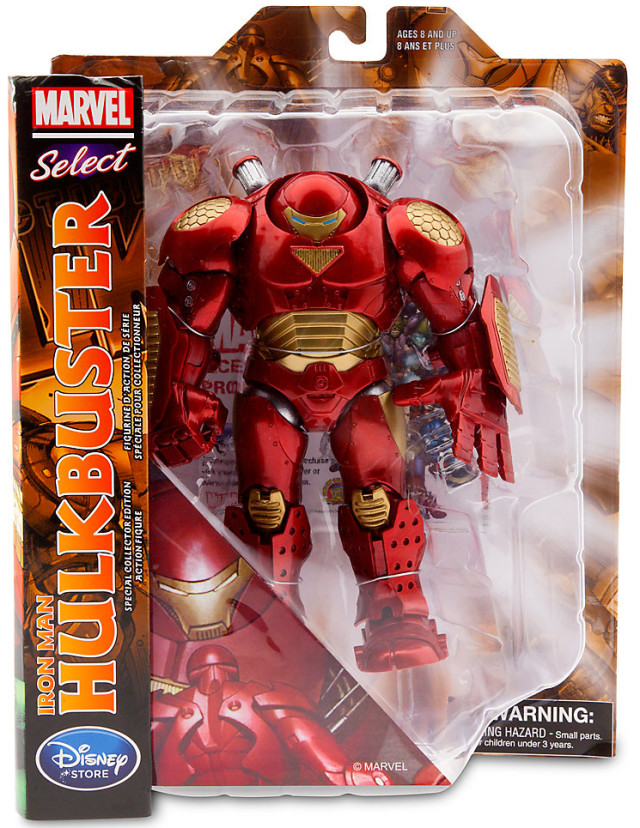 Marvel Select Hulkbuster Iron Man Figure Packaged