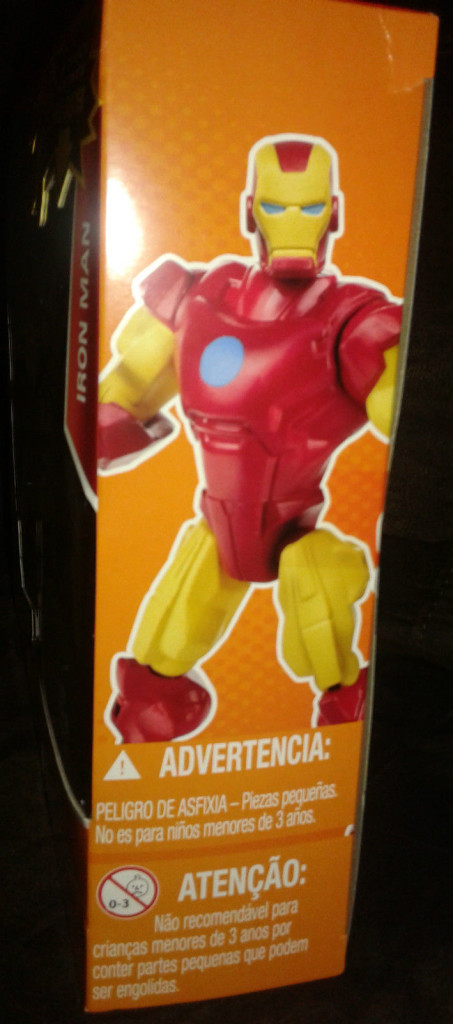 Side of Hulk Buster Iron Man Mashers Set Box
