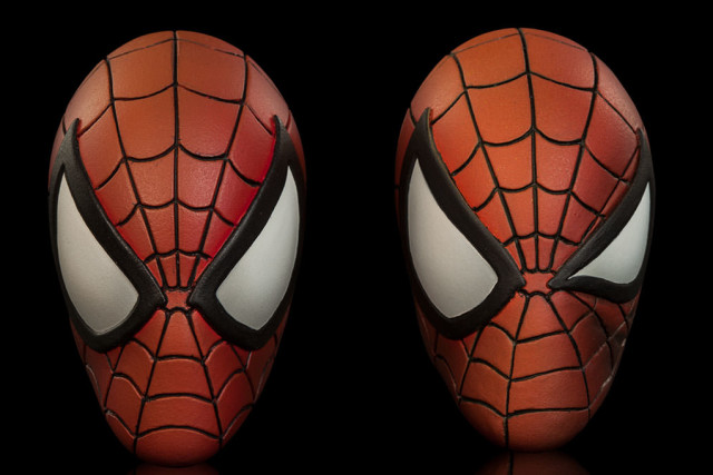 Sideshow Exclusive Spider-Man Take Aim Expression Alternate Head
