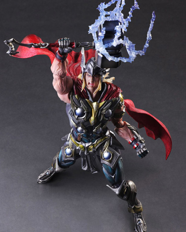 Square-Enix Thor Play Arts Kai Marvel Variant Action Figure