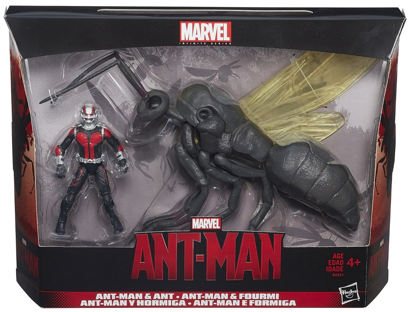 Marvel Legends Series Ant-Man,Ant-Man & The Wasp: Quantumania Collectible 6-Inch Action Figures, Ages 4 and Up