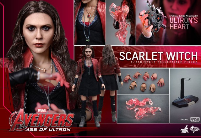 Hot Toys Scarlet Witch Figure and Accessories