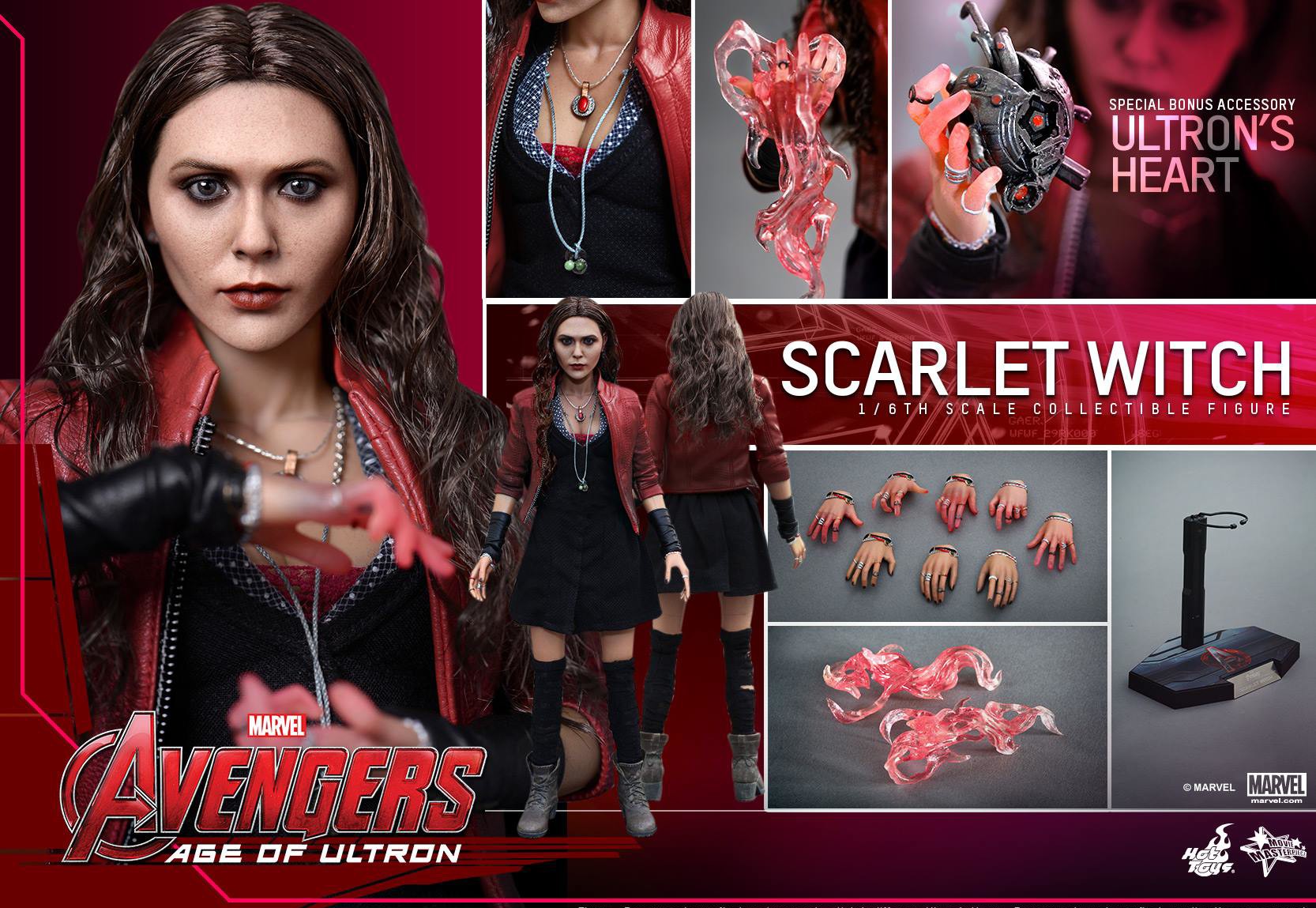 Hot Toys Scarlet Witch Figure Up for Order & Photos! - Marvel Toy News