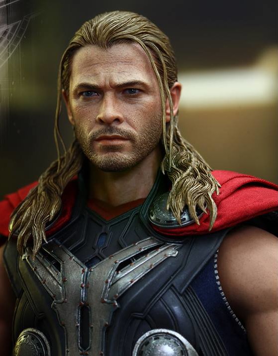 Hot Toys Thor Avengers Age of Ultron Head Sculpt Chris Hemsworth