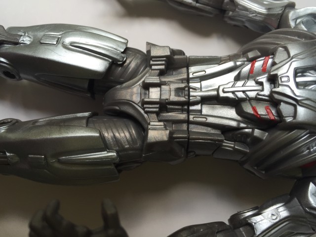 Mismatched Plastic Colors Grey Silver on Hasbro Ultron Prime Figure