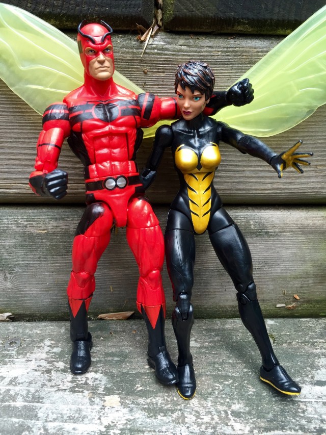 Marvel Legends Wasp and Giant Man Figures Together