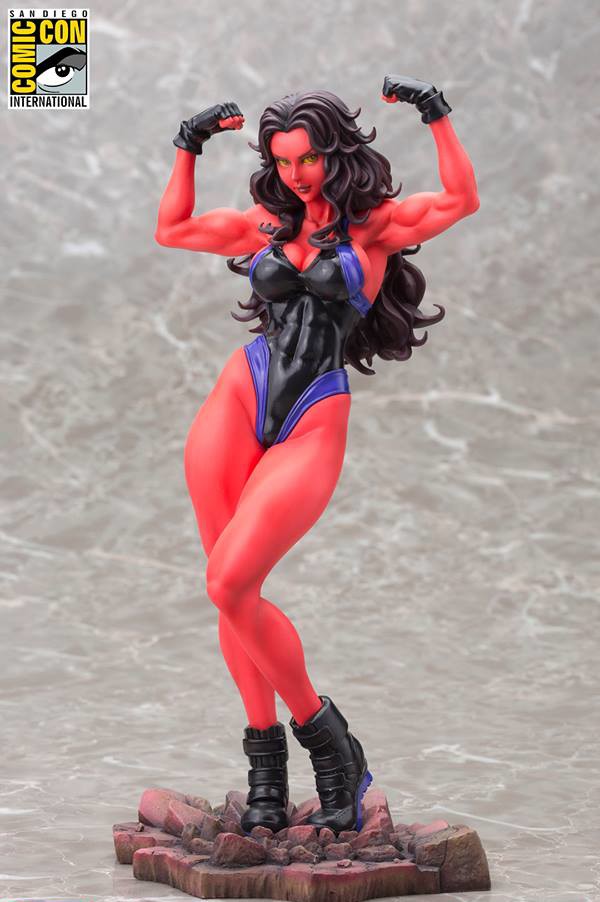 Kotobukiya SDCC 2015 Exclusive Red She-Hulk Bishoujo Statue