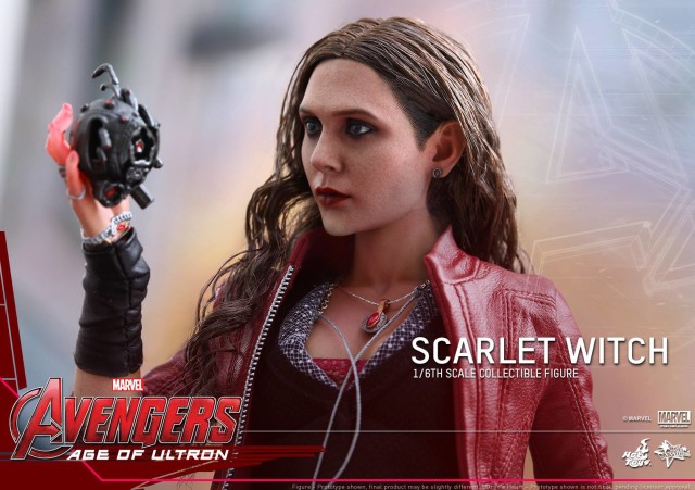 MMS 298 Scarlet Witch Hot Toys Sixth Scale Figure with Ultron's Heart