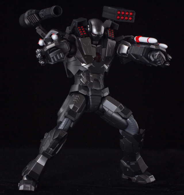 Sentinel Iron Man War Machine REEDIT Figure Firing