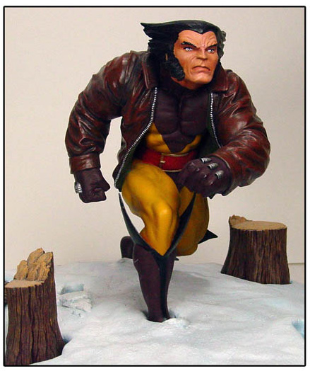 wolverine gallery statue