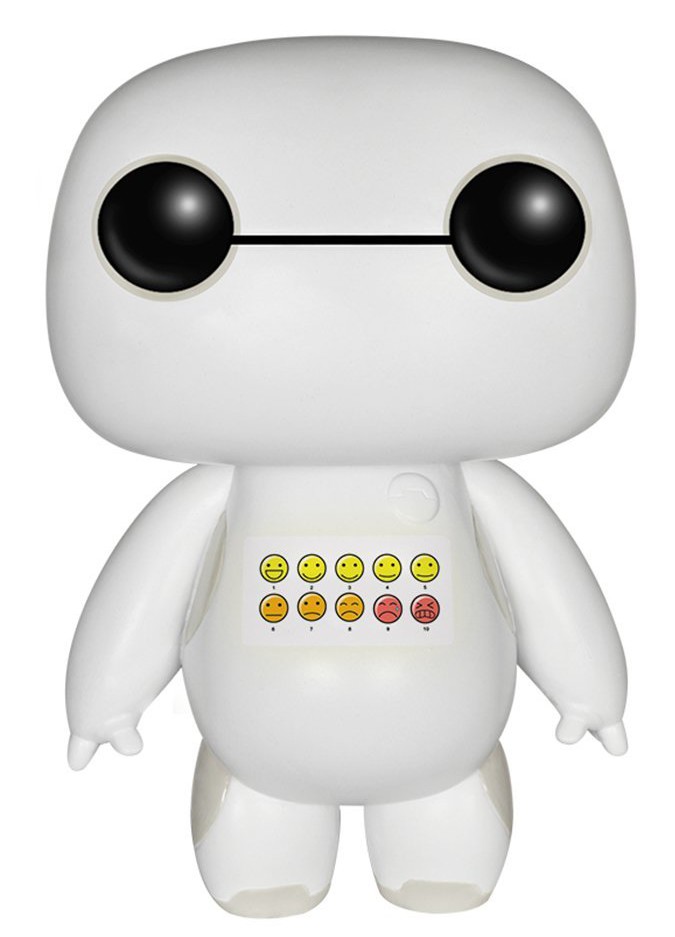 Emoticon Chested Baymax Funko POP Vinyls Comic Con 2015 Exclusive