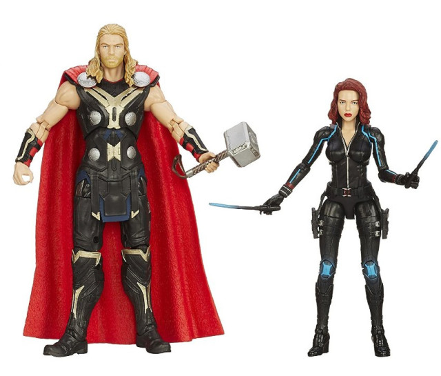 Marvel Legends 2015 Black Widow Thor Figures Amazon Exclusive