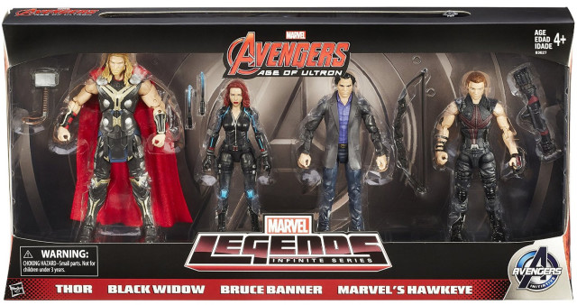 Marvel Legends Avengers 4-Pack Packaged Amazon Exclusive