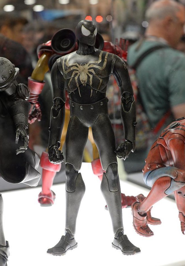 Three A Toys Black Costume Spider-Man Figure SDCC 2015