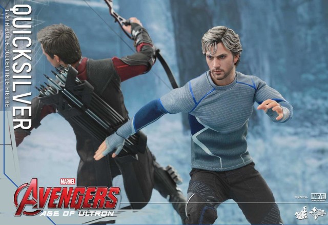 Hot Toys Avengers Age of Ultron Quicksilver Movie Masterpiece Series Figure