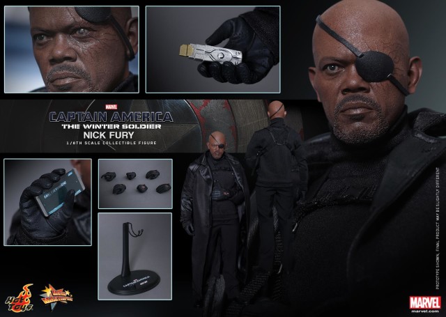 Hot Toys Nick Fury Figure and Accessories