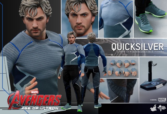 Hot Toys Quicksilver Figure and Accessories