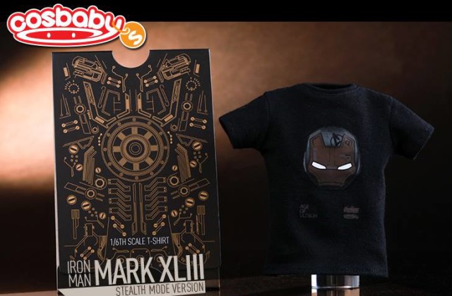 Hot Toys Stealth Iron Man Cosbaby T-Shirt Sixth Scale