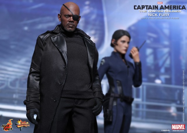 Hot Toys TWS Nick Fury MMS Figure with Maria Hill