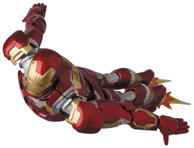 MAFEX #13 Iron Man Mark XLIII Figure Flying