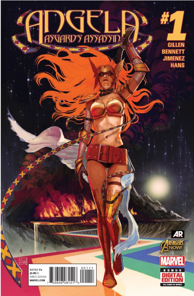 Marvel Legends Angela Asgard's Assassin 1 Cover