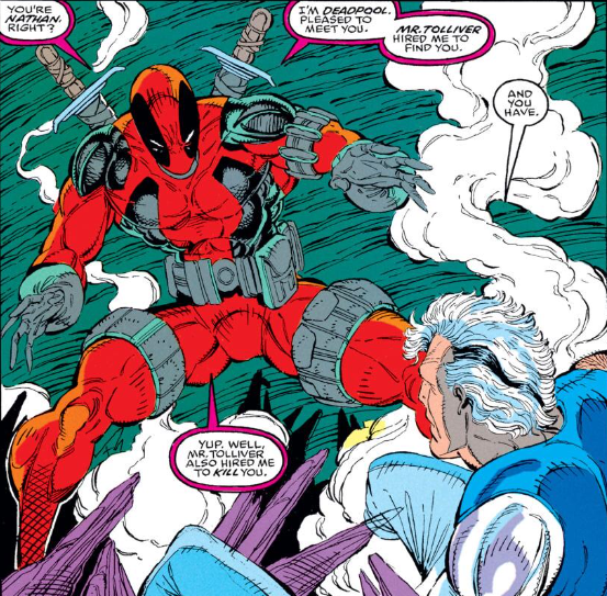 New Mutants Deadpool First Appearance Comic Book