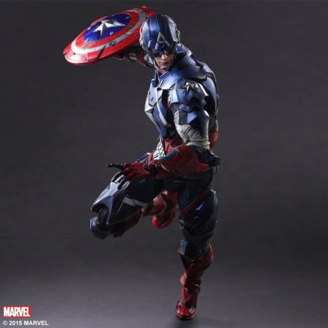 Play Arts Kai Captain America Figure