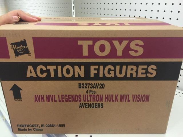Hasbro Marvel Legends Ultron Hulk Vision Set Case